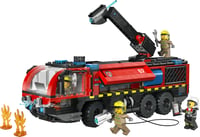 LEGO City 60499 Letiskové hasičské auto – stavebnica so 4 hasičskými minifigúrkami, pre chlapcov a dievčatá od 7 rokov 10