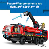 LEGO City 60499 Letiskové hasičské auto – stavebnica so 4 hasičskými minifigúrkami, pre chlapcov a dievčatá od 7 rokov 5