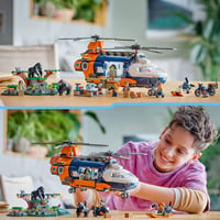 LEGO City Dzsungel Felfedező Helikopter - 881 Elemes Építőjáték 8+ Gyerekeknek, 5 Minifigurával és 3 Gorillával, 60437 10