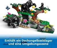 LEGO City Dzsungel Felfedező Helikopter - 881 Elemes Építőjáték 8+ Gyerekeknek, 5 Minifigurával és 3 Gorillával, 60437 6