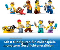 LEGO City Kikötő Teherhajóval - Építőjáték 8+ Gyerekeknek, 1226 Elemmel, Konténerdaruval, Hajóval és 8 Minifigurával, 60422 6