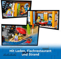 LEGO City Kikötő Teherhajóval - Építőjáték 8+ Gyerekeknek, 1226 Elemmel, Konténerdaruval, Hajóval és 8 Minifigurával, 60422 5