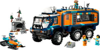 LEGO City Camion de Laborator Arctic 60471 - Vehicul de Explorare cu Direcție și Suspensie, Snowmobil, 5 Minifigurine și 3 Lupi 10