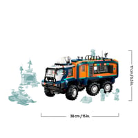 LEGO City Camion de Laborator Arctic 60471 - Vehicul de Explorare cu Direcție și Suspensie, Snowmobil, 5 Minifigurine și 3 Lupi 8