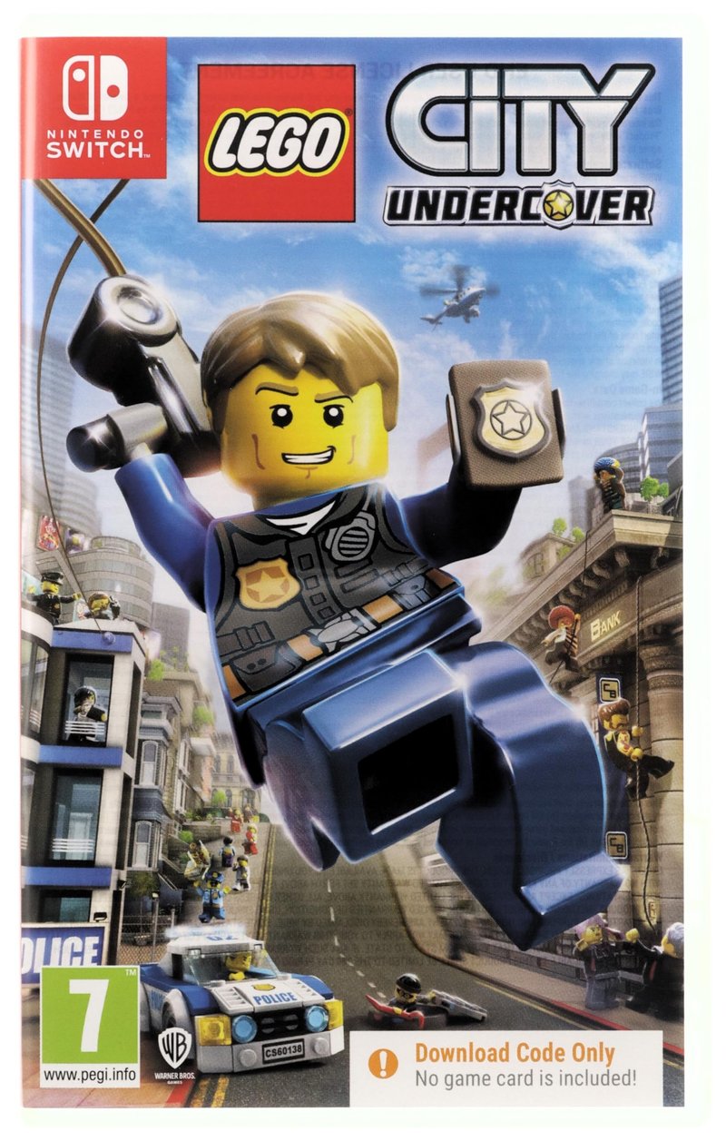 Warner Bros LEGO City Undercover Nintendo Switch játék kód a dobozban