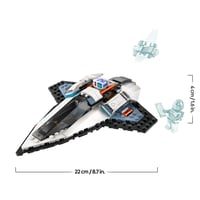 LEGO City Vesmírna loď s figúrkou astronauta 60430 – od 6 rokov 9