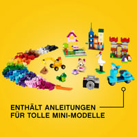 LEGO Classic 10698 Veľký box s kockami – 33 farieb, kreatívne stavebnicové kocky v úložnom boxe, darček pre deti od 4 rokov 3