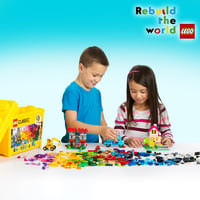 LEGO Classic 10698 Veľký box s kockami – 33 farieb, kreatívne stavebnicové kocky v úložnom boxe, darček pre deti od 4 rokov 9