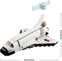 LEGO Creator 3 az 1-ben Űrsikló Építőjáték - Átalakítható Űrhajó Készlet Gyerekeknek 6+ Éves Kortól, 144 db-os Kreatív Ajándék

AI: I've cre 7
