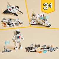 LEGO Creator 3 az 1-ben Űrsikló Építőjáték - Átalakítható Űrhajó Készlet Gyerekeknek 6+ Éves Kortól, 144 db-os Kreatív Ajándék

AI: I've cre 5