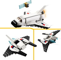 LEGO Creator 3 az 1-ben Űrsikló Építőjáték - Átalakítható Űrhajó Készlet Gyerekeknek 6+ Éves Kortól, 144 db-os Kreatív Ajándék

AI: I've cre 3