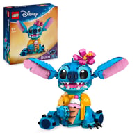 LEGO Disney Stitch 43249 építőjáték figura fagylalttölcsérrel és dekoratív virággal - Lilo és Stitch rajongóknak, gyerekeknek 9 éves kortól 1