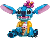 LEGO Disney Stitch 43249 építőjáték figura fagylalttölcsérrel és dekoratív virággal - Lilo és Stitch rajongóknak, gyerekeknek 9 éves kortól 10