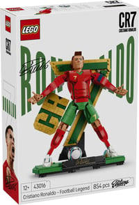 LEGO Editions 43016 Cristiano Ronaldo futball legenda építőkészlet - 12 éves kortól 10