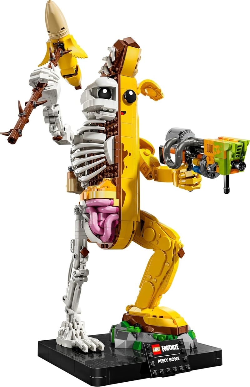 LEGO Fortnite Bone Schali Gamer Modellkészlet - 1414 Darabos Építőjáték Felnőtteknek, Játék Dekoráció, Kreatív Hobbi Szett, Gamer Ajándék