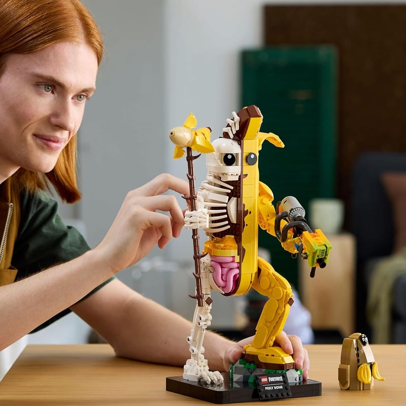 LEGO Fortnite Bone Schali Gamer Modellkészlet - 1414 Darabos Építőjáték Felnőtteknek, Játék Dekoráció, Kreatív Hobbi Szett, Gamer Ajándék