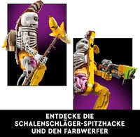 LEGO Fortnite Bone Schali Gamer Modellkészlet - 1414 Darabos Építőjáték Felnőtteknek, Játék Dekoráció, Kreatív Hobbi Szett, Gamer Ajándék 5