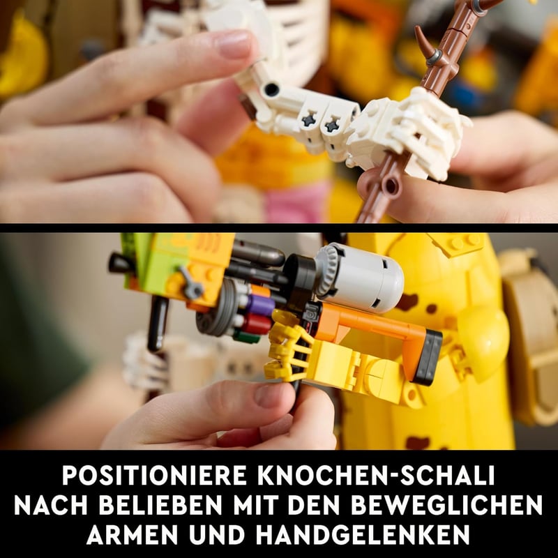 LEGO Fortnite Bone Schali Gamer Modellkészlet - 1414 Darabos Építőjáték Felnőtteknek, Játék Dekoráció, Kreatív Hobbi Szett, Gamer Ajándék