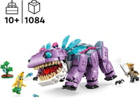 LEGO Fortnite Klombo Játékszett - 1084 Darabos Építőjáték Dínó Figurával, Schali és ORO Minifigurákkal - Szigetkaland 10+ Éves Gamereknek 2