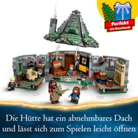LEGO Harry Potter Hagridova chalúpka: Nečakaná návšteva 76428 – stavebnica so 7 minifigúrkami, čarovná dobrodružná súprava pre dievčatá a chlapcov 3