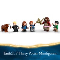 LEGO Harry Potter Hagridova chalúpka: Nečakaná návšteva 76428 – stavebnica so 7 minifigúrkami, čarovná dobrodružná súprava pre dievčatá a chlapcov 6