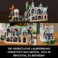LEGO Icons A Gyűrűk Ura: Völgyzugoly - Felnőtt Építőjáték 6167 Elemmel, 15 Minifigurával, Gandalf, Legolas, Aragorn és Frodó Figurákkal - 10 3