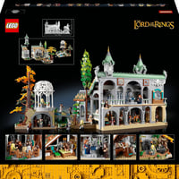 LEGO Icons A Gyűrűk Ura: Völgyzugoly - Felnőtt Építőjáték 6167 Elemmel, 15 Minifigurával, Gandalf, Legolas, Aragorn és Frodó Figurákkal - 10 10
