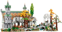 LEGO Icons A Gyűrűk Ura: Völgyzugoly - Felnőtt Építőjáték 6167 Elemmel, 15 Minifigurával, Gandalf, Legolas, Aragorn és Frodó Figurákkal - 10 9