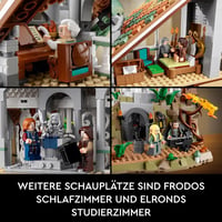 LEGO Icons A Gyűrűk Ura: Völgyzugoly - Felnőtt Építőjáték 6167 Elemmel, 15 Minifigurával, Gandalf, Legolas, Aragorn és Frodó Figurákkal - 10 6