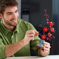 LEGO Icons Botanicals Kvitnúca čerešňa (10369) – Zostaviteľný umelý kvet pre dospelých, bytová dekorácia, kreatívny darček 8
