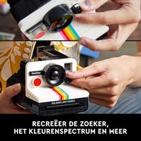 LEGO Ideas Fotoaparát Polaroid OneStep SX-70 Stavebnica pre dospelých – Zberateľský vintage model pre fanúšikov fotografie, 21345 3