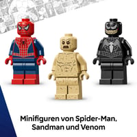 LEGO Marvel 76334 Veľký stret: Spider-Man vs. Sandman – Stavebnica s minifigúrkami Spider-Mana, Venoma a Sandmana – Od 9 rokov 6