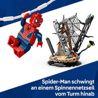 LEGO Marvel 76334 Veľký stret: Spider-Man vs. Sandman – Stavebnica s minifigúrkami Spider-Mana, Venoma a Sandmana – Od 9 rokov 4