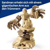 LEGO Marvel 76334 Veľký stret: Spider-Man vs. Sandman – Stavebnica s minifigúrkami Spider-Mana, Venoma a Sandmana – Od 9 rokov 5