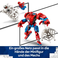 LEGO Marvel Spider-Man Mech proti Anti-Venomovi 76308 – Stavebnica so superhrdinami s 2 minifigúrkami, od 6 rokov, pre chlapcov a dievčatá 4