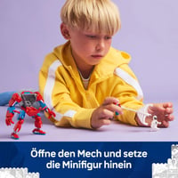 LEGO Marvel Spider-Man Mech proti Anti-Venomovi 76308 – Stavebnica so superhrdinami s 2 minifigúrkami, od 6 rokov, pre chlapcov a dievčatá 3