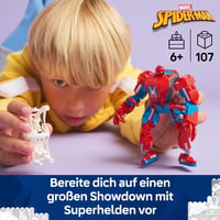 LEGO Marvel Spider-Man Mech proti Anti-Venomovi 76308 – Stavebnica so superhrdinami s 2 minifigúrkami, od 6 rokov, pre chlapcov a dievčatá 2