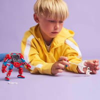 LEGO Marvel Spider-Man Mech proti Anti-Venomovi 76308 – Stavebnica so superhrdinami s 2 minifigúrkami, od 6 rokov, pre chlapcov a dievčatá 9