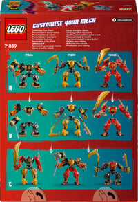 LEGO NINJAGO Arinov nindža mech 71839 – stavebnica nindža mecha s pohyblivými časťami, 2 minifigúrkami a figúrkou draka Baby Ryua, od 7 rokov 10