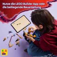 LEGO NINJAGO Arinov nindža mech 71839 – stavebnica nindža mecha s pohyblivými časťami, 2 minifigúrkami a figúrkou draka Baby Ryua, od 7 rokov 6