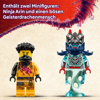 LEGO NINJAGO Arinov nindža mech 71839 – stavebnica nindža mecha s pohyblivými časťami, 2 minifigúrkami a figúrkou draka Baby Ryua, od 7 rokov 5