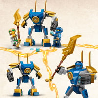 LEGO Ninjago Jayov bojový robot 71805 – Ninja bojový robot pre deti s minifigúrkou Jaya a mini katanou, od 6 rokov 4