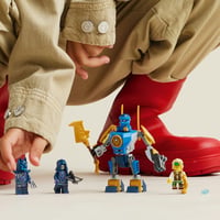 LEGO Ninjago Jayov bojový robot 71805 – Ninja bojový robot pre deti s minifigúrkou Jaya a mini katanou, od 6 rokov 2