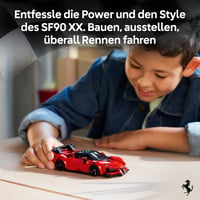 Stavebnica športového auta LEGO Speed Champions Ferrari SF90 XX Stradale – 77254 – so zberateľskou minifigúrkou pretekára, od 9 rokov, pre fanúšikov motoršportu 2