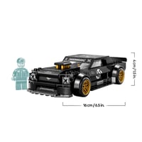 LEGO Speed Champions Ken Block 1965 Ford Mustang Hoonicorn V1 77262 Muscle Car, set de construcție cu minifigurină pentru colecționari și băieți de la 9 ani în sus 6