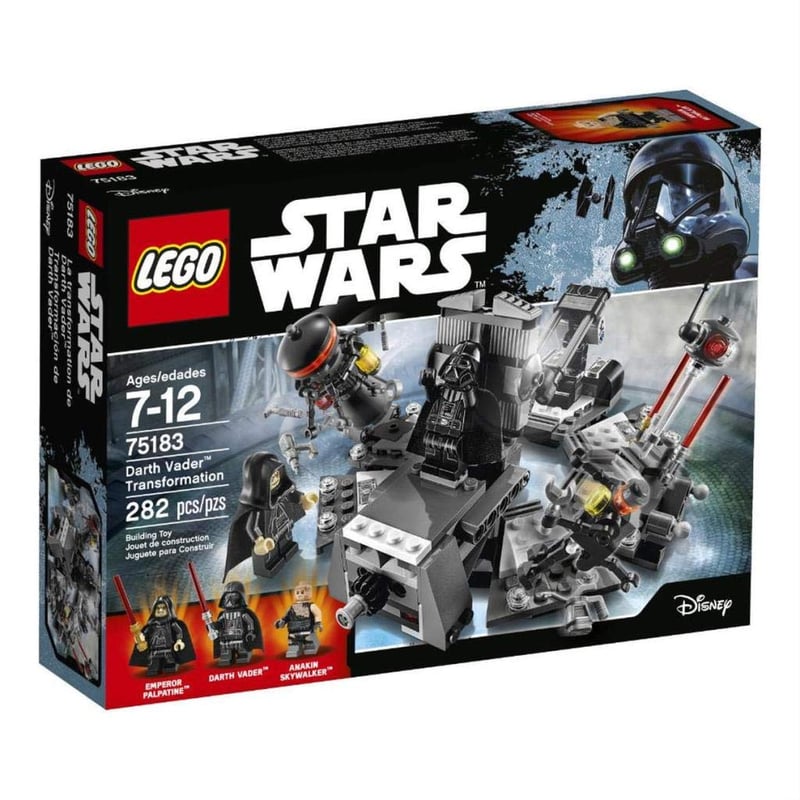 LEGO Star Wars 75183 Darth Vaderova transformacija, set za slaganje – 282 kom.