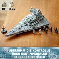 LEGO Star Wars 75394 Birodalmi Csillagromboló - Űrhajó Játék Részletes Belső Térrel és 7 Minifigurával - 10+ Éves Fiúknak és Felnőtt Rajongó 2