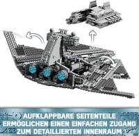 LEGO Star Wars 75394 Birodalmi Csillagromboló - Űrhajó Játék Részletes Belső Térrel és 7 Minifigurával - 10+ Éves Fiúknak és Felnőtt Rajongó 5