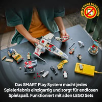 LEGO Star Wars 75423 Lukeov X-Wing Red Five interaktivni set za slaganje sa SMART Brick tehnologijom za djecu od 6 godina naviše 6