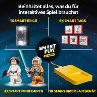 LEGO Star Wars 75423 Lukeov X-Wing Red Five interaktivni set za slaganje sa SMART Brick tehnologijom za djecu od 6 godina naviše 3
